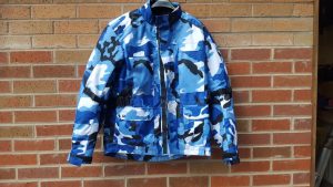 Biker Camouflage Textile Jacket