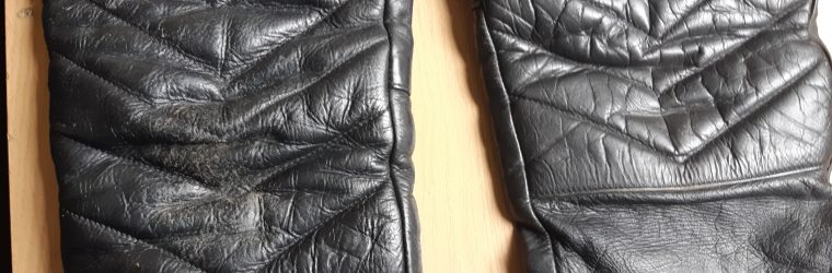 Dynamic Leather Trousers