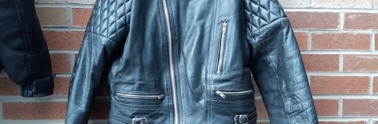 Wheel Leather Jacket