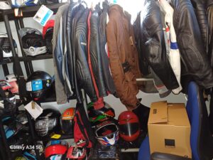 Motorcycle clothing new and used
